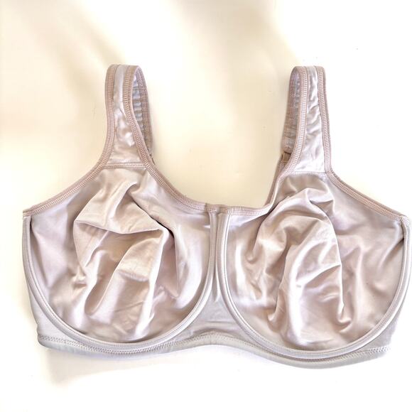 WACOAL Simone Sport 40G Outside Underwire Bra 855170 Beige Nude Sand 40DDDD 4D - Picture 3 of 16